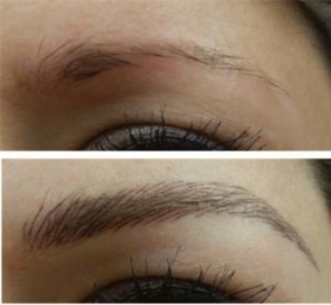 microblading before and after